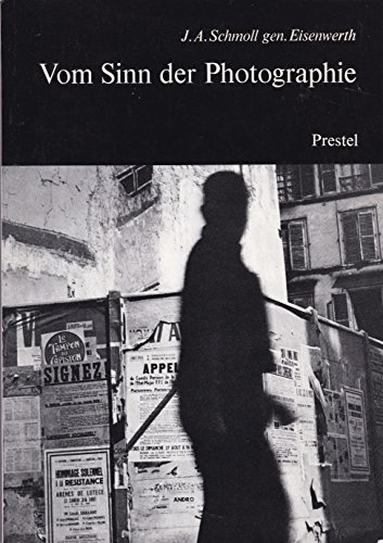 Beispielbild fr Vom Sinn der Photographie : Texte aus den Jahren 1952-1980 - Widmungsexemplar (German) zum Verkauf von Antiquariat UEBUE
