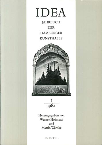 9783791306216: Idea: Jahrbuch der Hamburger Kunsthalle
