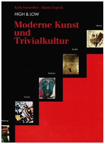 Stock image for High and Low. Moderne Kunst und Trivialkultur for sale by medimops