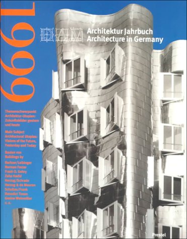 Beispielbild fr Architecture in Germany 1999: Dam Architecture Annual (Dam Annual) zum Verkauf von Wonder Book