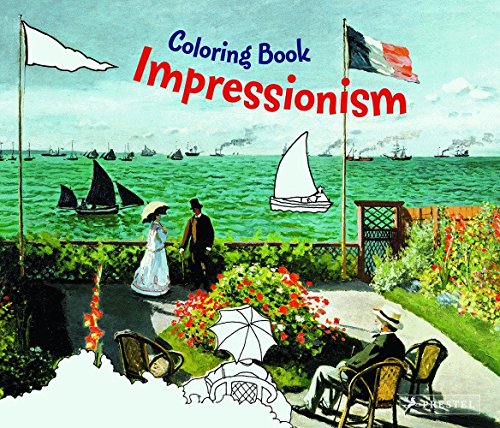 9783791337920: Impressionism Coloring Book (Prestel Coloring Books)