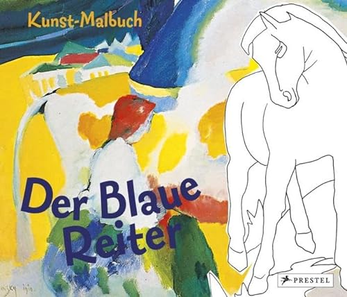 Beispielbild fr Kunst-Malbuch Der Blaue Reiter zum Verkauf von medimops