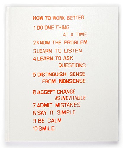 9783791366869: Peter Fischli David Weiss: How to Work Better