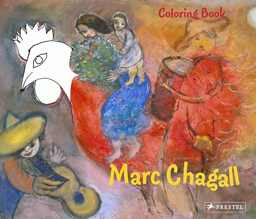 9783791370057: Coloring Book Marc Chagall /anglais