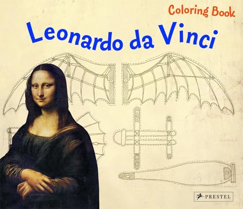 9783791370651: Coloring Book Leonardo da Vinci /anglais (Coloring Books)