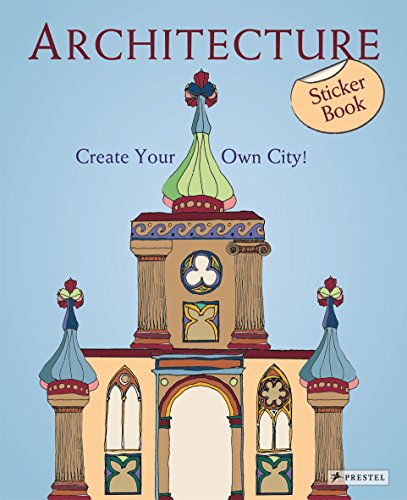 9783791372211: Architecture. Create Your Own City! Sticker Book