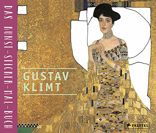 9783791373249: Gustav Klimt: Das Kunst-Sticker-Mal-Buch
