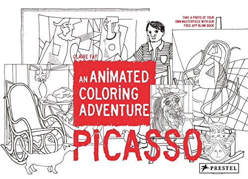9783791373492: Picasso An Animated Coloring Adventure