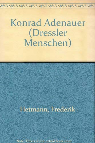 Beispielbild fr Konrad Adenauer zum Verkauf von Gerald Wollermann