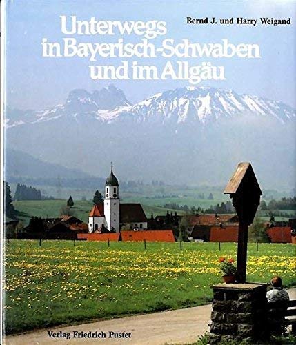 9783791710020: Unterwegs in Bayerisch-Schwaben und im Allgu. Landschaft, Kunst, Geschichte