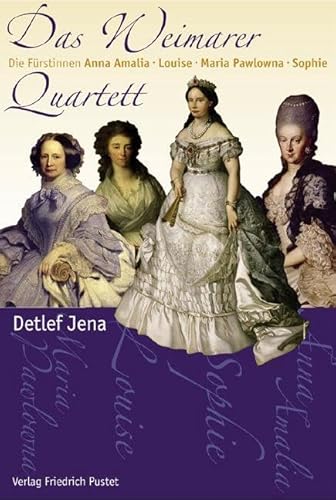 Das Weimarer Quartett : die Fürstinnen Anna Amalia, Louise, Maria Pawlowna, Sophie. Zur Wiedereröffnung der Anna-Amalia-Bibliothek im Herbst 2007! ‘Ich halte durch!’ - Dieser Wahlspruch der Weimarer Großherzogin Sophie aus dem Hause Oranien-Nassau, Königlich Niederländische Prinzessin, könnte für alle vier in diesem Buch dargestellten Persönlichkeiten gelten: Anna Amalia von Braunschweig-Wolfenbüttel (1739- 1807) musste beharrlich kämpfen, da mit das Herzogtum Sachsen-Weimar-Eisenach als selbstständiger Staat gerettet werden konnte. Louise von Hessen-Darmstadt (1757-1830) behauptete sich nicht nur gegen Napoleon, sondern vor allem gegen ihren Ehemann. Die russische Großfürstin Maria Pawlowna (1786-1859) suchte nach Goethes Tod ein neues Konzept für die Rolle Weimars in der deutschen Kultur. Sophie (1824- 1897) fand das Konzept und verwirklichte es in der Goethe-Rezeption. Vier Frauen, vier Schicksale, vier unterschiedliche Persönlichkeiten: fröhlich, streng, gläubig - aber mit einem au - Jena, Detlef