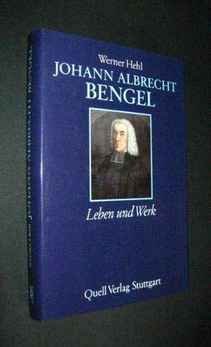 Beispielbild fr Johann Albrecht Bengel. Leben und Werk. zum Verkauf von Ingrid Wiemer