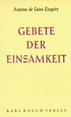 9783792000083: Gebete der Einsamkeit