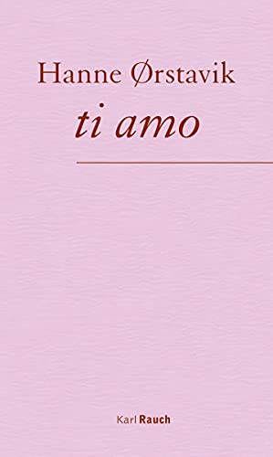 Stock image for ti amo: Roman for sale by medimops