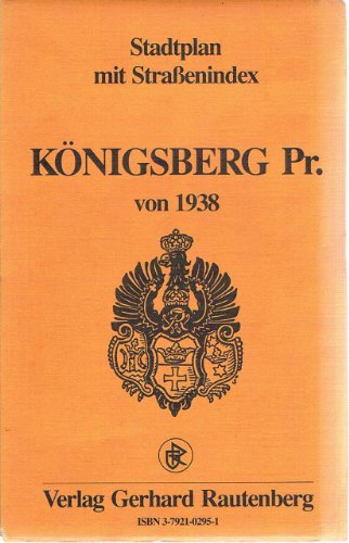 Beispielbild fr Pharus-Plan Konigsberg (Pr.) (German Edition) zum Verkauf von medimops