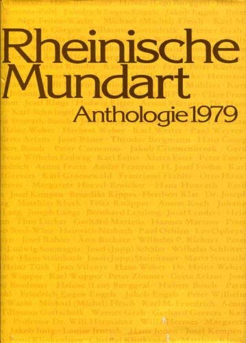 Beispielbild fr Rheinische Mundart. Anthologie 1979 zum Verkauf von medimops