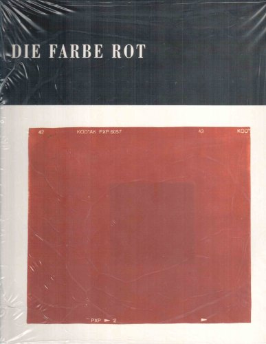 Stock image for Die Farbe Rot. for sale by Powell's Bookstores Chicago, ABAA