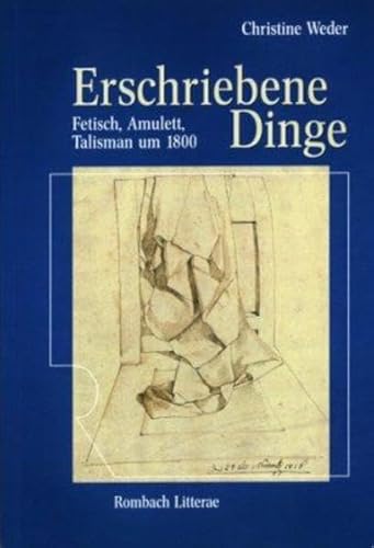 9783793094692: Weder, C: Erschriebene Dinge