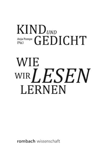 9783793098034: Kind und Gedicht