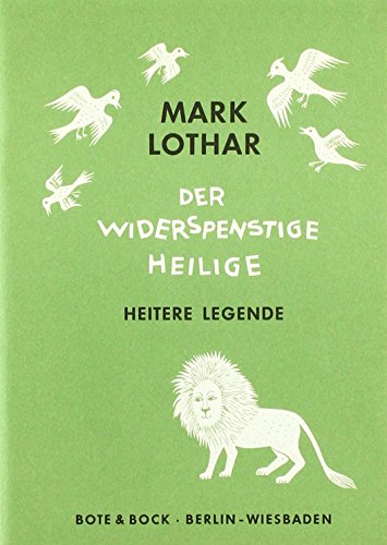 Stock image for Der Widerspenstige Heilige (The Wayward Saint). Fur die deutsche Buhne ubersetzt und bearbeitet von Elisabeth Freundlich for sale by Zubal-Books, Since 1961