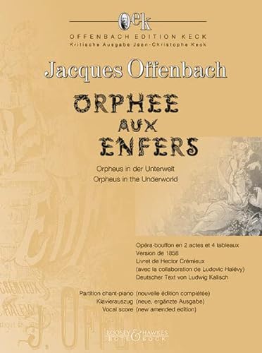9783793142263: Orpheus in der Unterwelt: Opra-bouffon in 2 Akten und 4 Szenen. Klavierauszug.