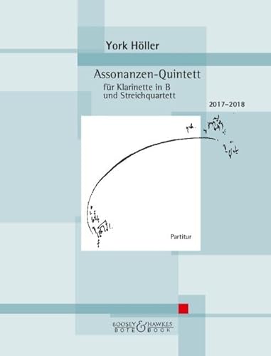 9783793145295: Assonanzen-Quintett: fr Klarinette in B und Streichquartett. clarinet in Bb and string quartet. Partition.