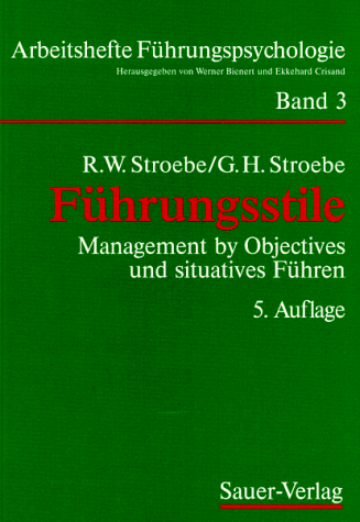 Beispielbild fr Fhrungsstile. Management by Objectives und situatives Fhren zum Verkauf von medimops