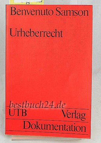Stock image for Urheberrecht : e. kommentierendes Lehrbuch. for sale by Antiquariat Armebooks
