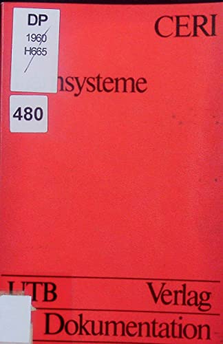 Stock image for Lernsysteme. Theorie und Praxis der Unterrichtstechnologie. CERI. [Hrsg. d. dt. Ausg.: Klaus Hinst. Aus d. Engl. bers. von Ortwin Kuhn] / Uni-Taschenbcher ; 156 for sale by Mephisto-Antiquariat