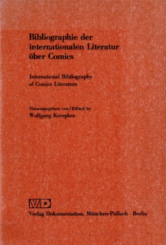 Beispielbild fr International Bibliography of Comics Literature (Bibliographie der Internationalen Literatur Uber Comics) zum Verkauf von Better World Books