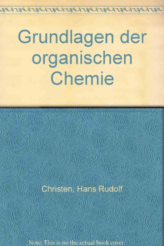 9783794100439: Grundlagen der organischen Chemie