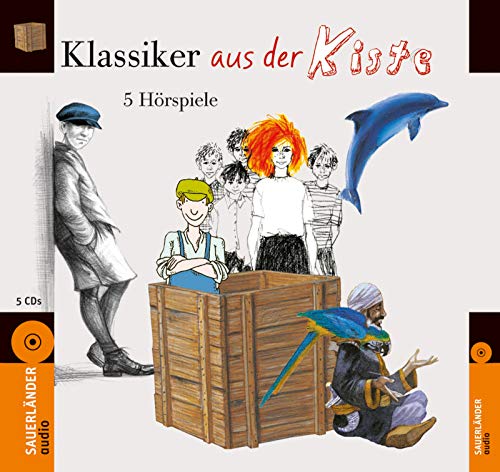 Beispielbild fr Klassiker aus der Kiste: 5 Hrspiele: Die Box enthlt die Hrspiele: Die Rote Zora und ihre Bande von Kurt Held / Insel der blauen Delfine von Scott . Reise von Bernd Kohlhepp und Jrgen Treyz zum Verkauf von medimops