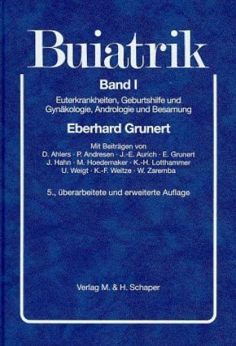 9783794401819: Buiatrik, Bd.1, Euterkrankheiten, Geburtshilfe und Gynkologie, Andrologie und Besamung: BD I