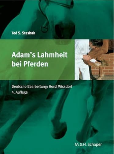 Adams Lahmheit bei Pferden Schaper Verlag im Vertrieb Schlütersche. von Ora R Adams und Ted S Stashak Adam's Lahmheit bei Pferden Das schwierige Thema der Diagnostik und Behandlung von Lahmheiten wird hier in einer einzigartigen Weise dargestellt, die bei Tierärzten, Pferdebesitzern, Trainern und Schmieden gleichermaßen Anklang gefunden hat. Das umfangreiche Bildmaterial sowie die detaillierten Beschreibungen lassen keine Fragen offen. Dieses Buch ist für all diejenigen geeignet, die sich tiefer gehend mit der Lahmheitsproblematik bei Pferden befassen wollen. Das schwierige Thema der Diagnostik und Behandlung von Lahmheiten wird hier in einer einzigartigen Weise dargestellt, die bei Tierärzten, Pferdebesitzern, Trainern und Schmieden gleichermaßen Anklang gefunden hat. Das umfangreiche Bildmaterial sowie die detaillierten Beschreibungen lassen keine Fragen offen. Dieses Buch ist für all diejenigen geeignet, die sich tiefer gehend mit der Lahmheitsproblematik bei Pferden befassen wollen - Ora R Adams und Ted S Stashak