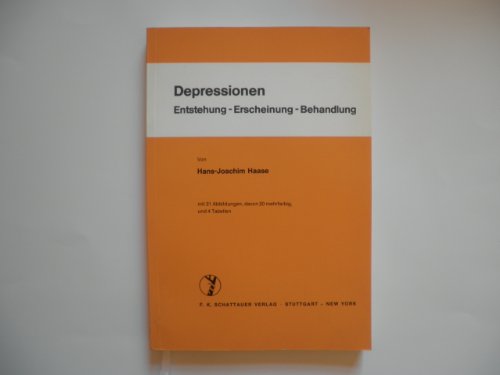 Stock image for Depressionen. Entstehung - Erscheinung - Behandlung. for sale by Steamhead Records & Books