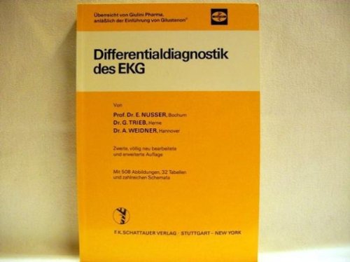 Stock image for Differentialdiagnostik des EKG. for sale by Versandantiquariat Felix Mcke