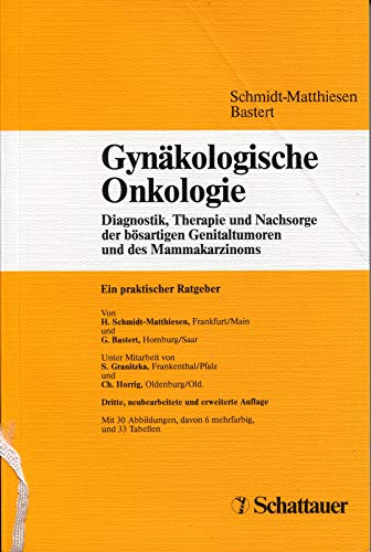 Beispielbild fr Gynkologische Onkologie zum Verkauf von Martin Preu / Akademische Buchhandlung Woetzel