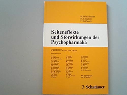 9783794510917: Seiteneffekte und Strwirkungen der Psychopharmaka