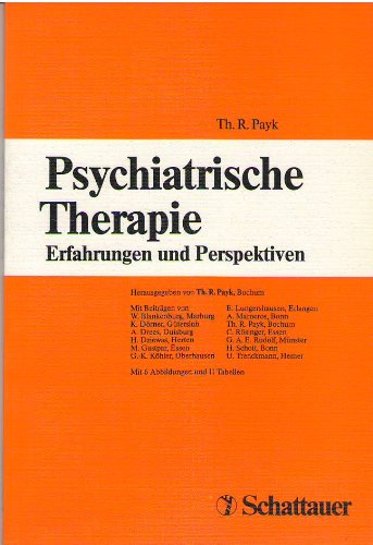 9783794513420: Psychiatrische Therapie. Erfahrungen und Perspektiven