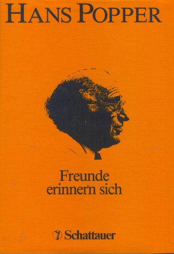 Imagen de archivo de Hans Popper. Freunde erinnern sich. a la venta por Antiquariat & Verlag Jenior