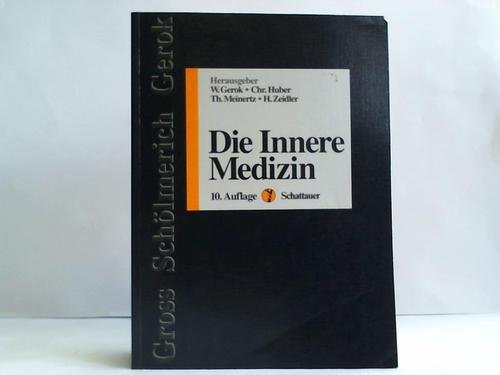 9783794520008: Die Innere Medizin, Studienausgabe