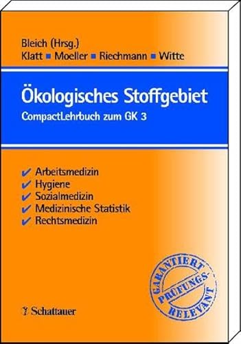 Beispielbild fr kologisches Stoffgebiet: CompactLehrbuch zum GK 3 zum Verkauf von Bernhard Kiewel Rare Books