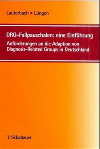 Imagen de archivo de DRG-Fallpauschalen, eine Einfhrung a la venta por medimops