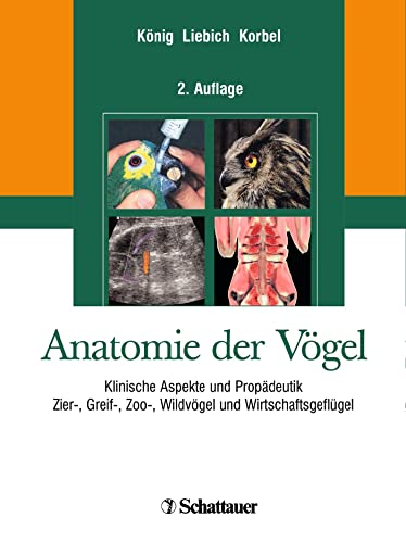 9783794525782: Anatomie der Vgel: Klinische Aspekte und Propdeutik. Zier-, Greif-, Zoo-, Wildvgel und Wirtschaftsgeflgel