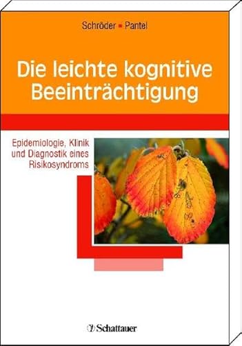 Beispielbild fr Die leichte kognitive Beeintrchtigung: Epidemiologie, Klinik und Diagnostik eines Risikosyndroms zum Verkauf von medimops