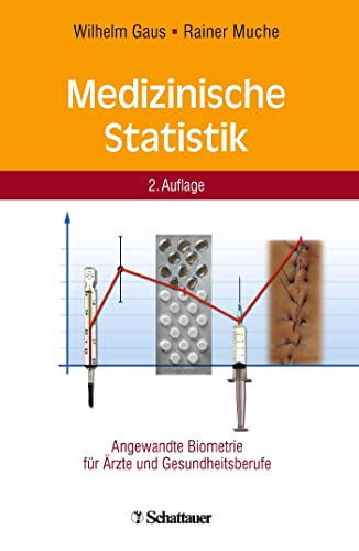 Stock image for Medizinische Statistik: Angewandte Biometrie fr rzte und Gesundheitsberufe for sale by medimops