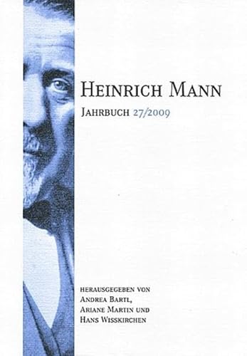 Beispielbild fr Heinrich Mann-Jahrbuch 27 / 2009. zum Verkauf von St. Jrgen Antiquariat