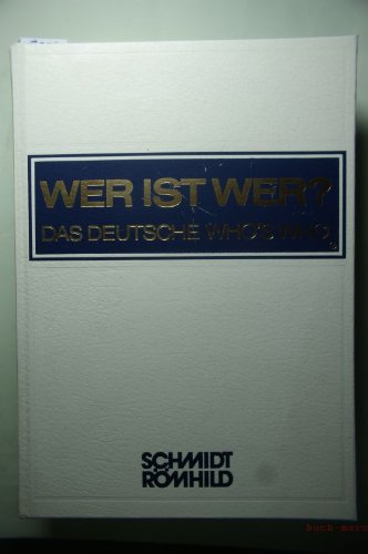 9783795020194: Wer ist wer? 35. Ausgabe 1996/97. Das deutsche Who's Who. Texte teils englisch und franzsisch [Edizione Tedesca]
