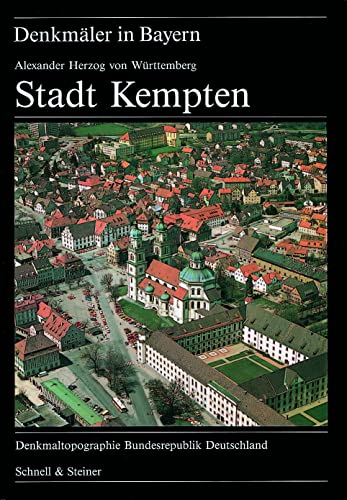 Beispielbild fr Denkmler in Bayern, Bd.7/85, Stadt Kempten zum Verkauf von medimops