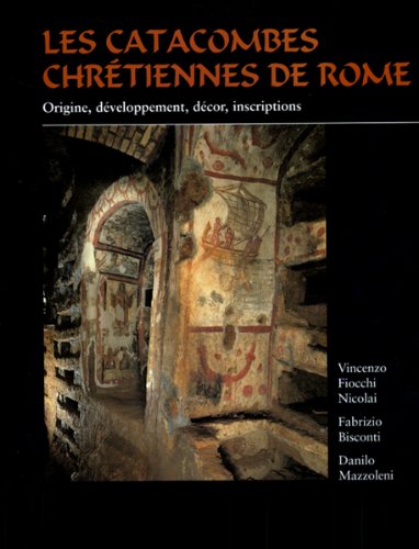 9783795411930: Les Catacombes chrtiennes de Rome